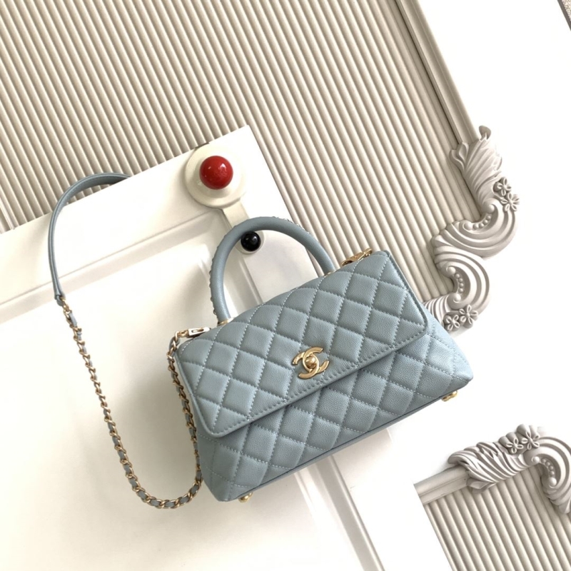 Ch**el top handle bags